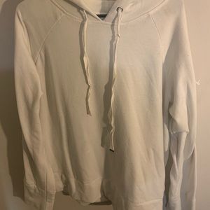 White hoodie